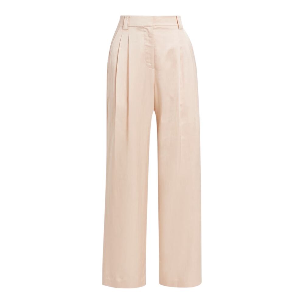 A.L.C. pants Mateo linen blend shantung wide leg size 6 - Picture 7 of 7